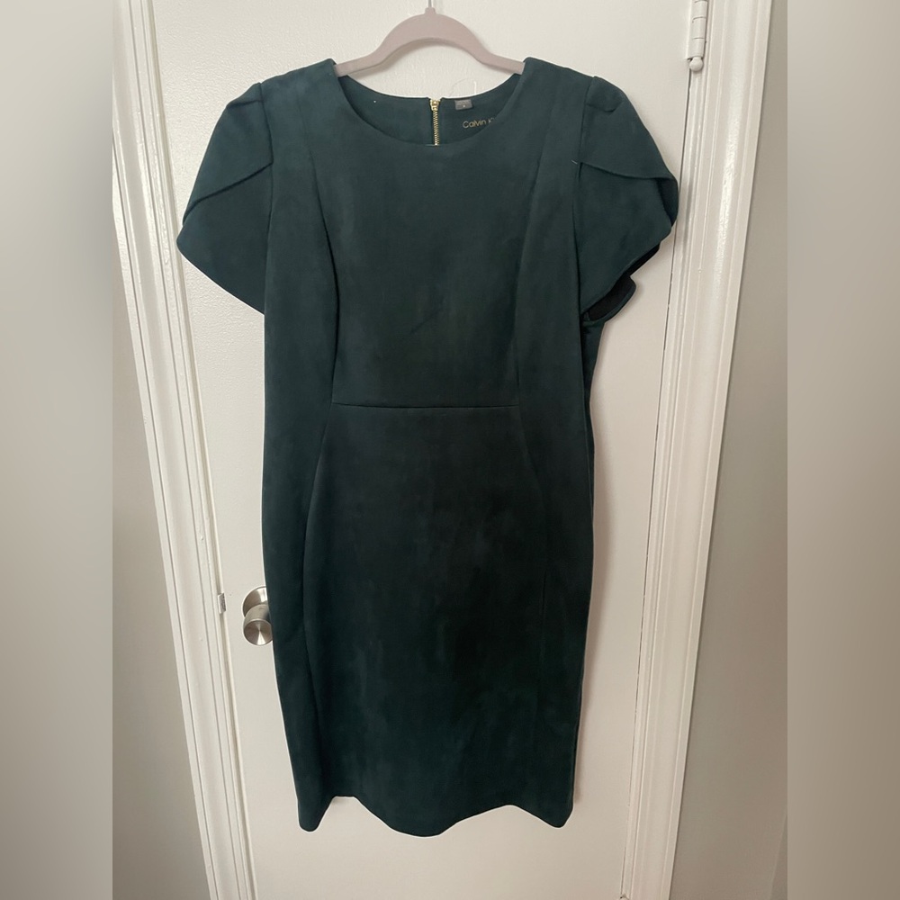 Calvin Klein Dark Green Dress
